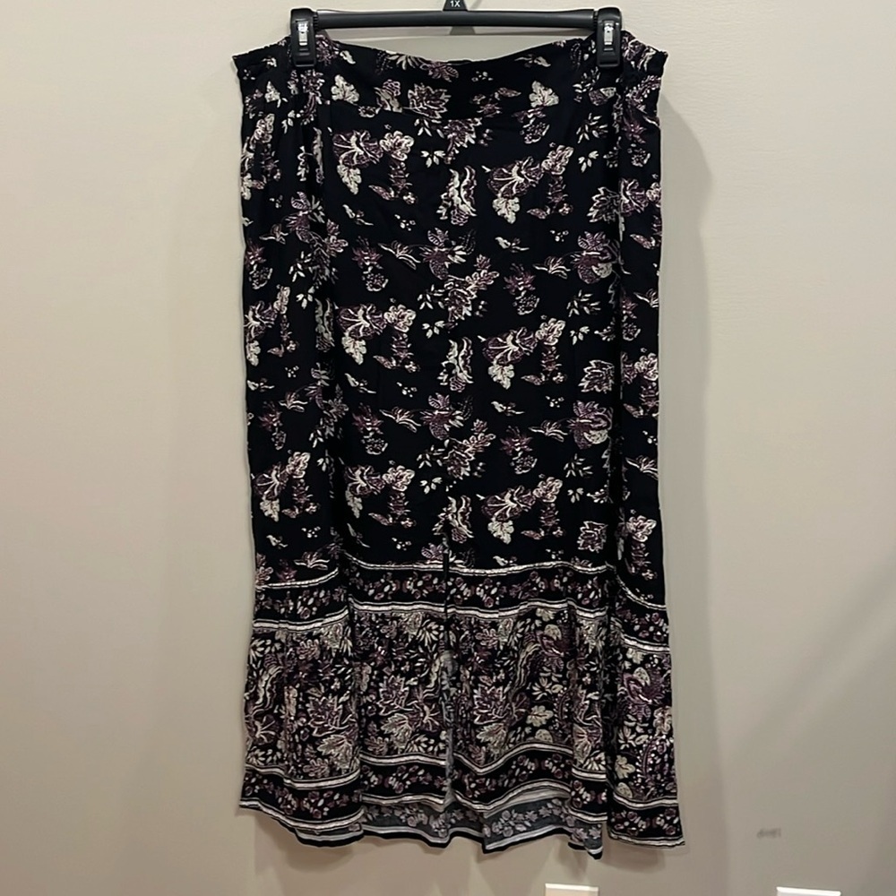 Wonderly Floral Midi Skirt